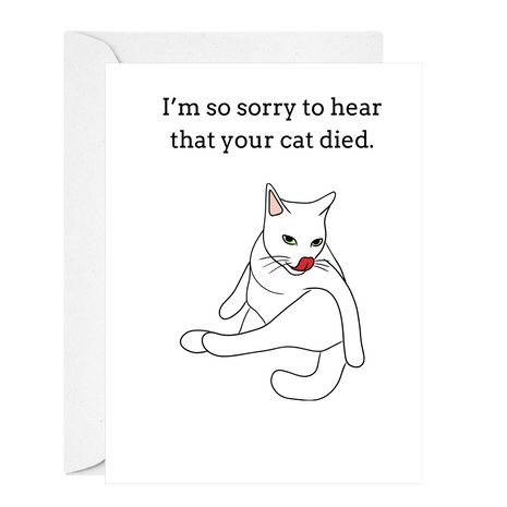 Sorry your Cat died