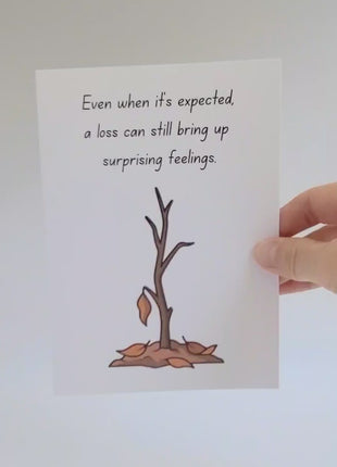Video of card- front, back, and card opening